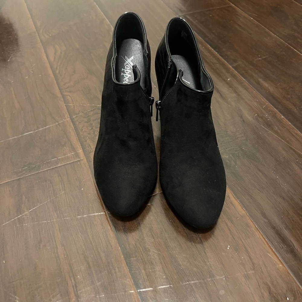 Black Suede Ankle Boots
